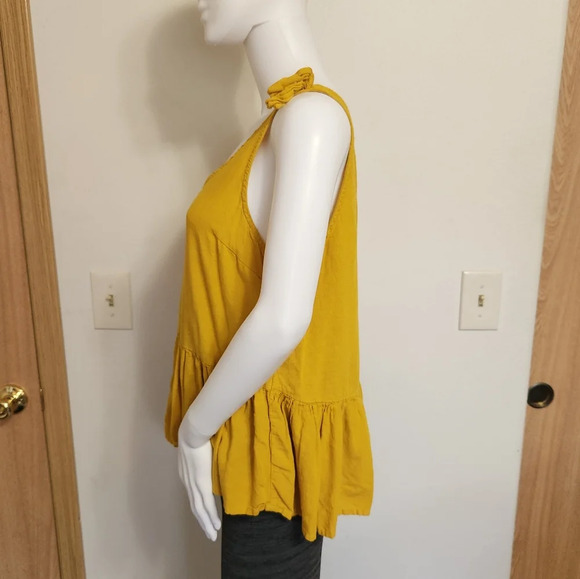 Yellow Dip tank top size medium - Picture 4 of 10
